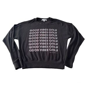 *SOLD*Spiritual Gangster Good Vibes Only Soft Sweater Size Small